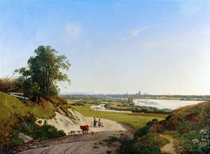 Vista de Múnich desde Oberföhring